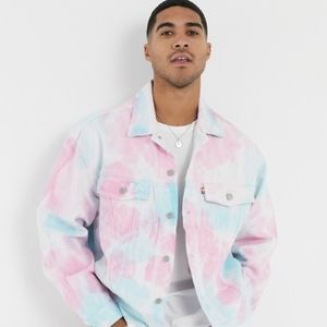 UNISEX LEVI'S® PRIDE OVERSIZED TRUCKER JACKET